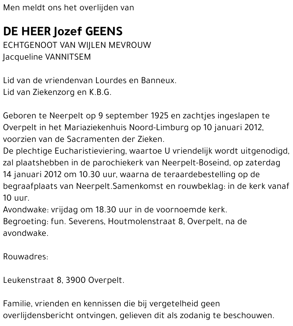 Jozef Geens