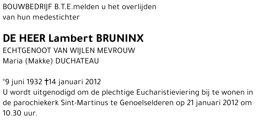 Lambert Bruninx