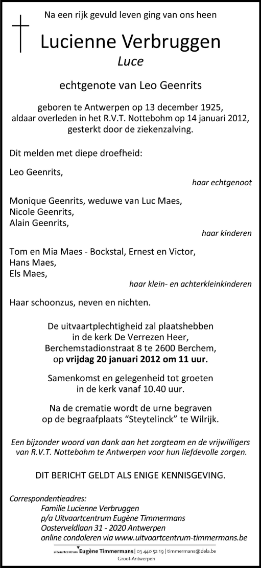 Lucienne Verbruggen