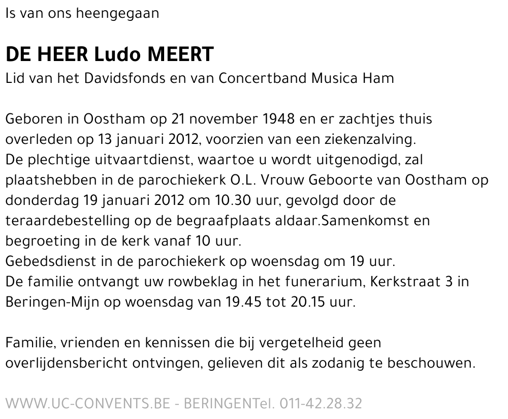 Ludo Meert