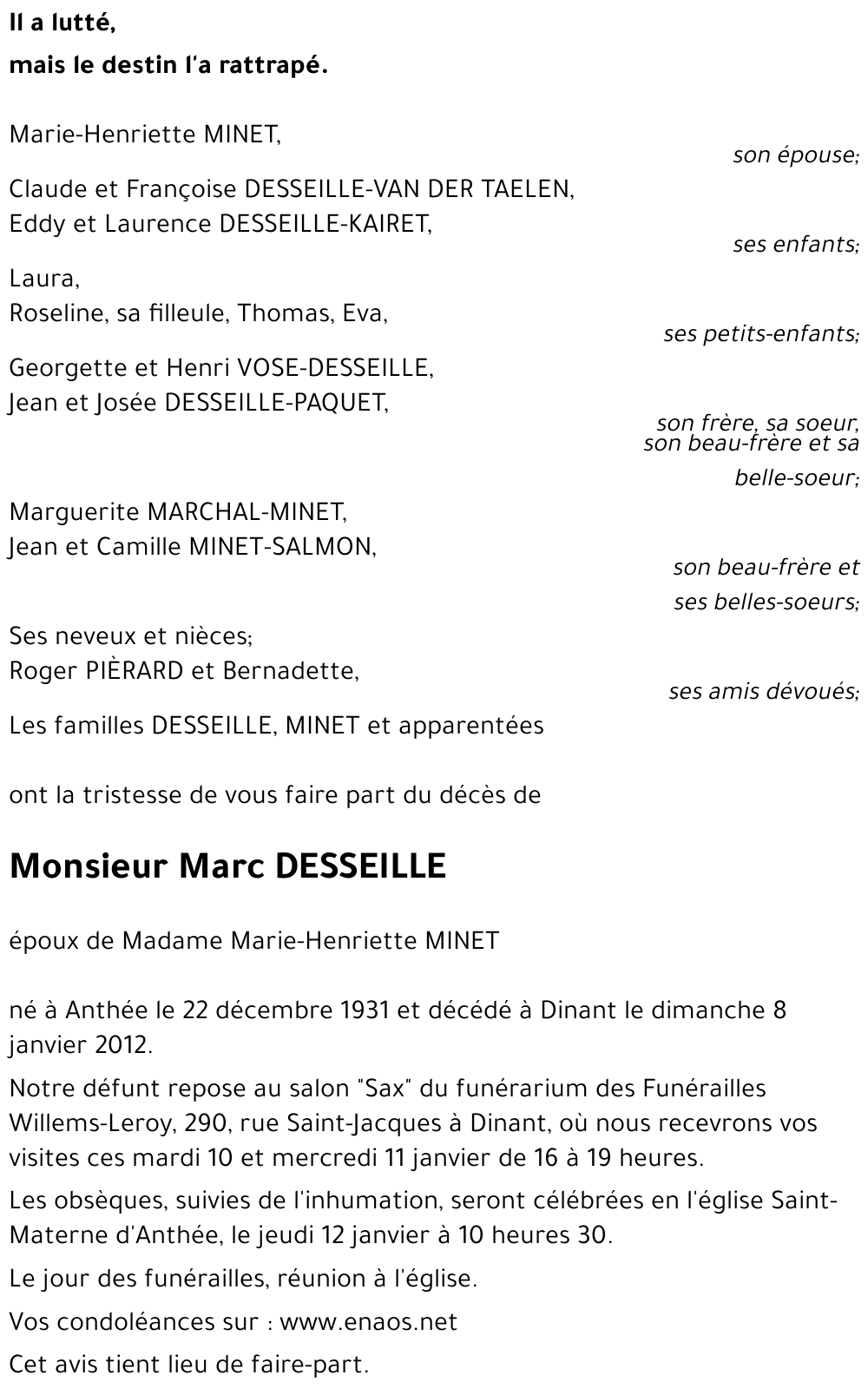 Marc DESSEILLE