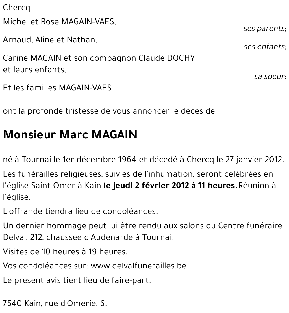 Marc MAGAIN