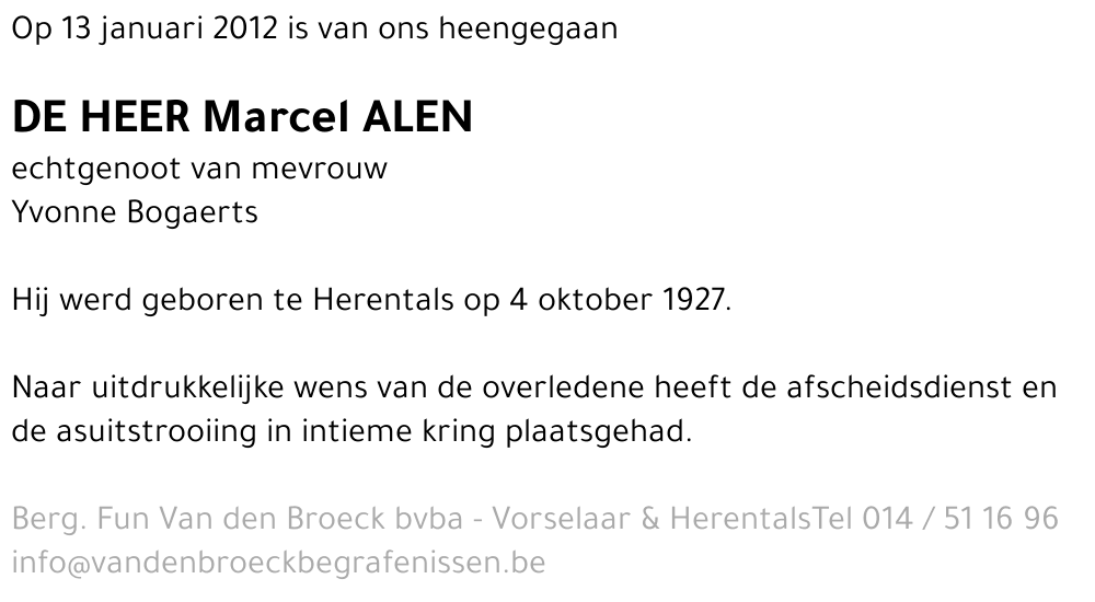 Marcel Alen