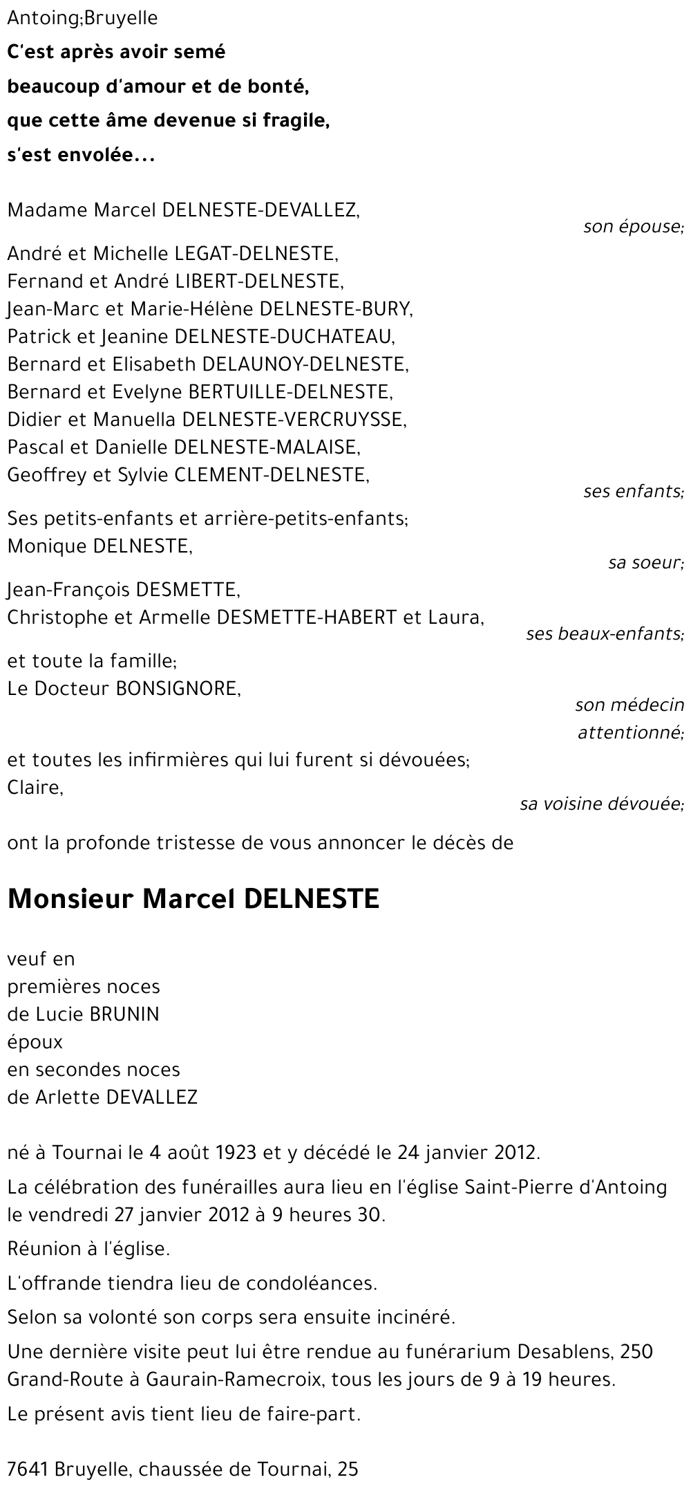 Marcel DELNESTE