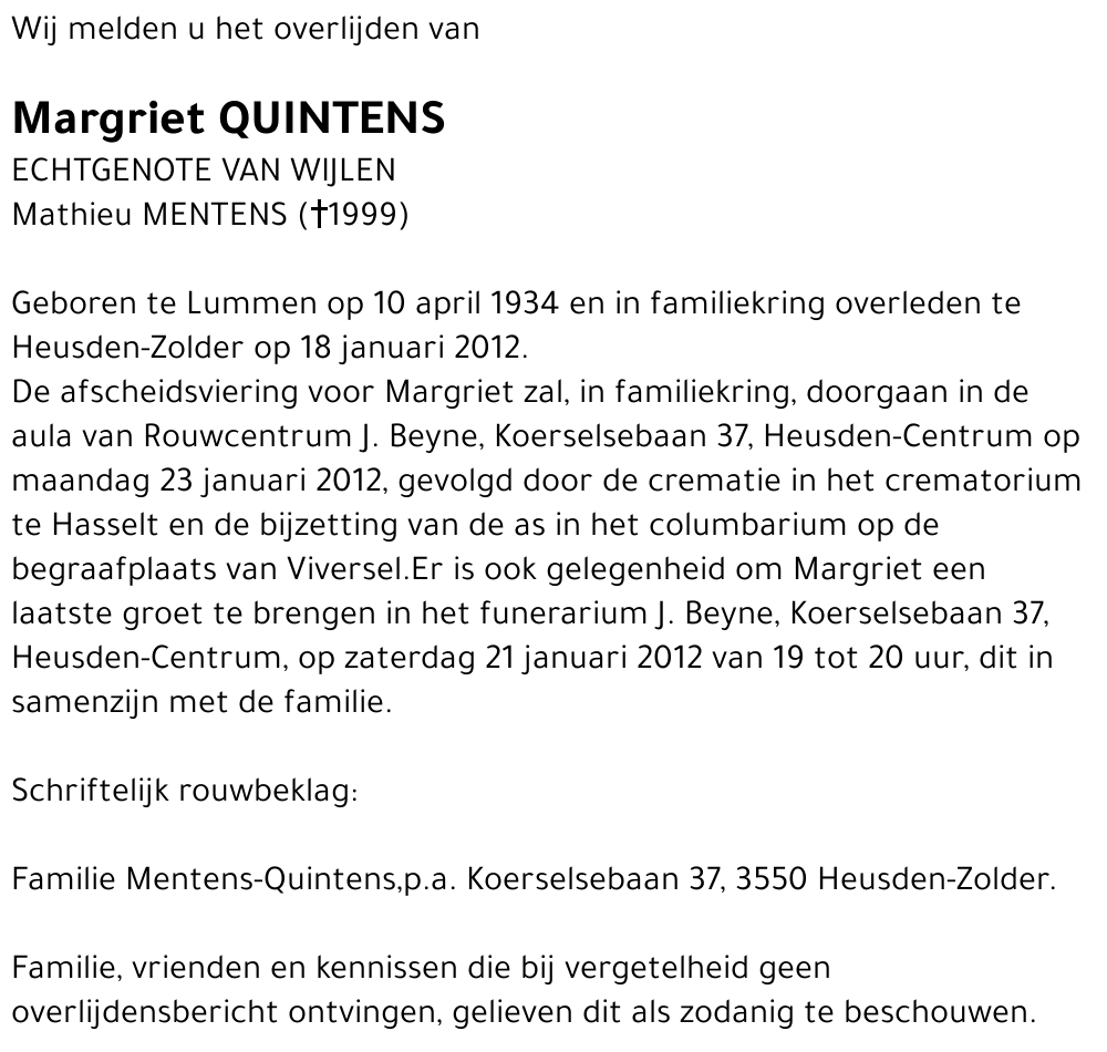 Margriet Quintens