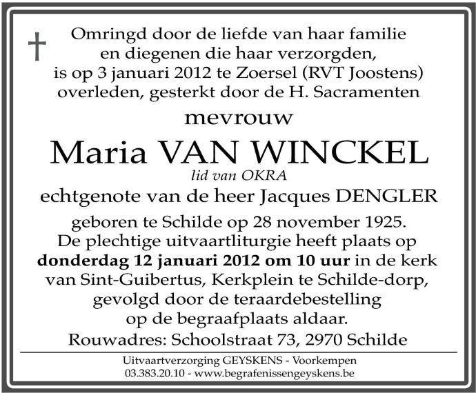 Maria Van Winkel