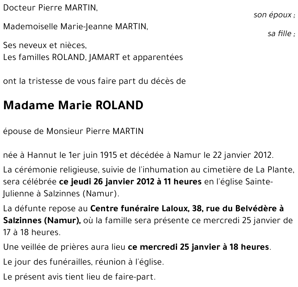 Marie ROLAND