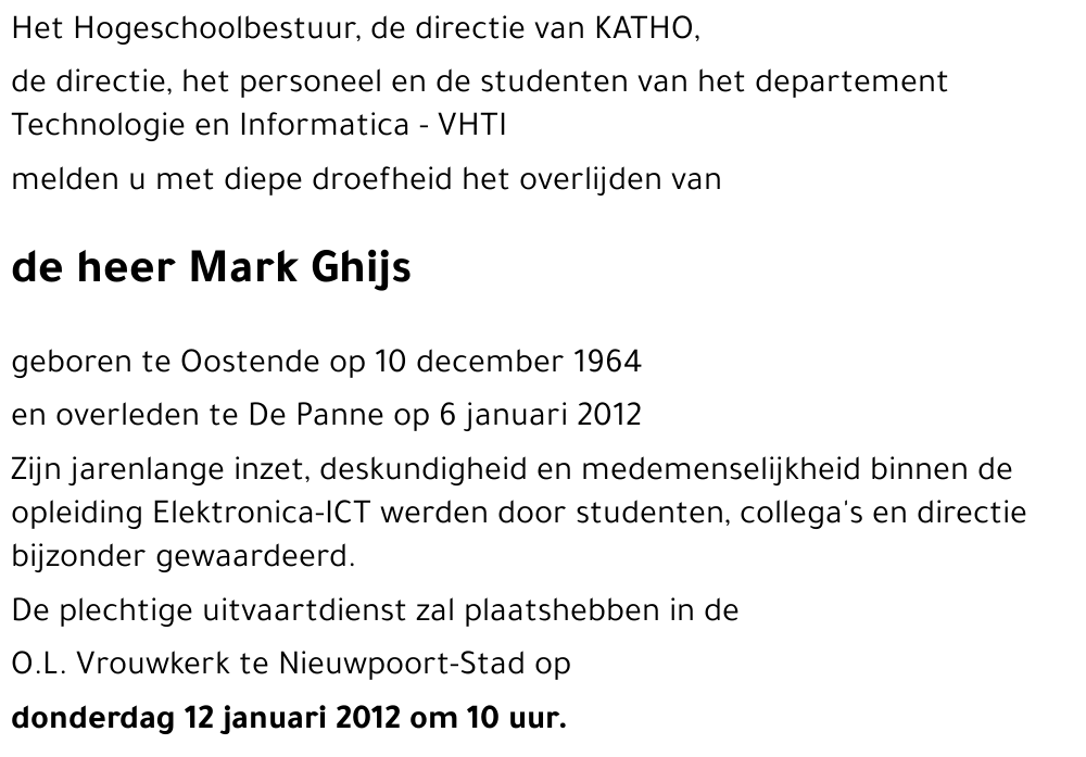 Mark GHIJS