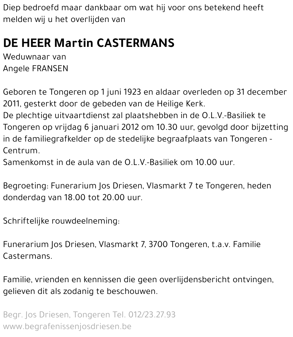 Martin Castermans