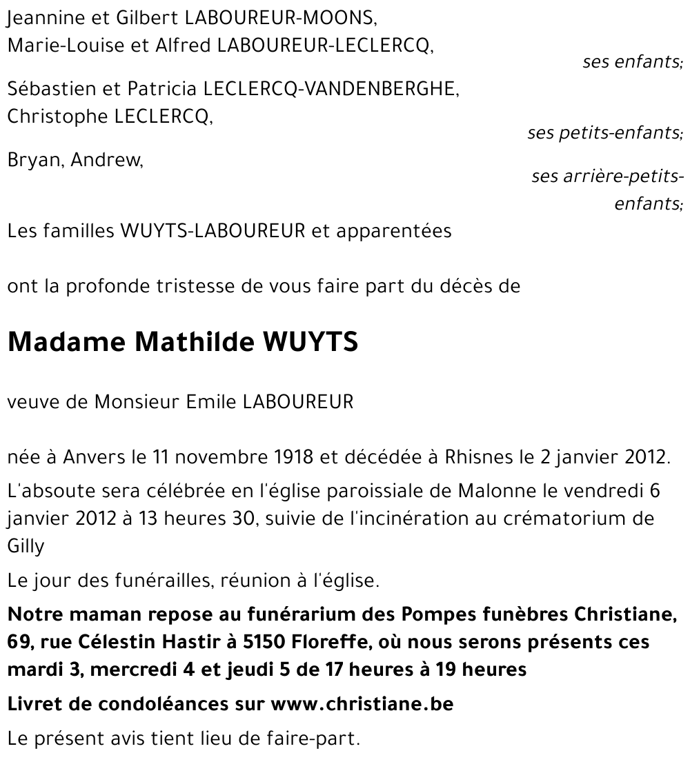 Mathilde WUYTS