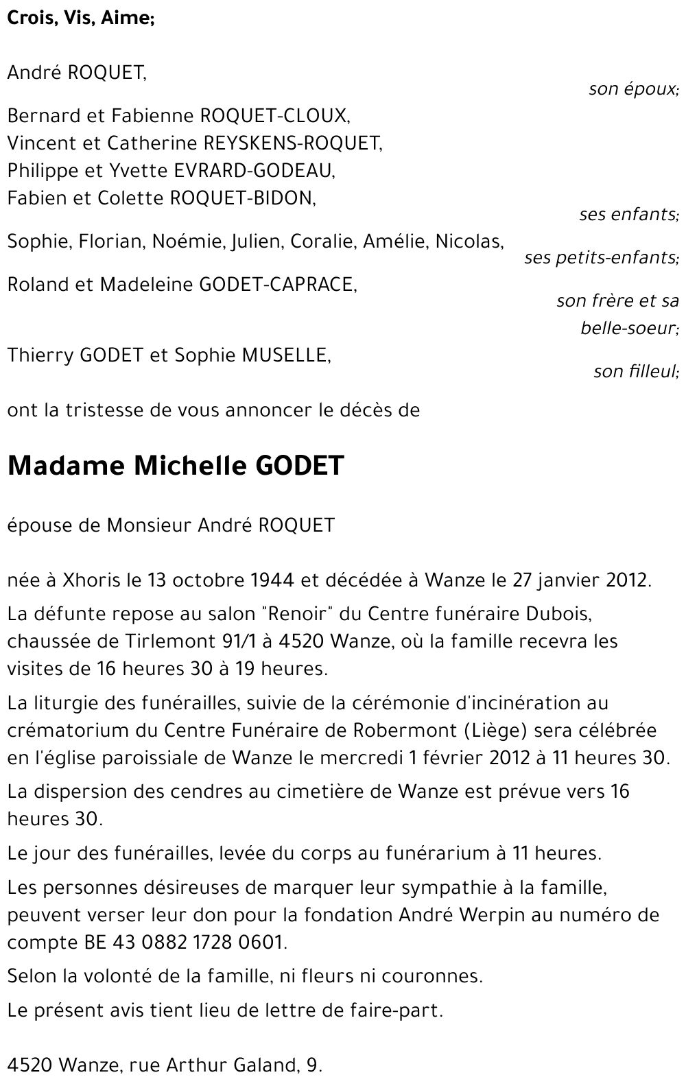 Michelle GODET