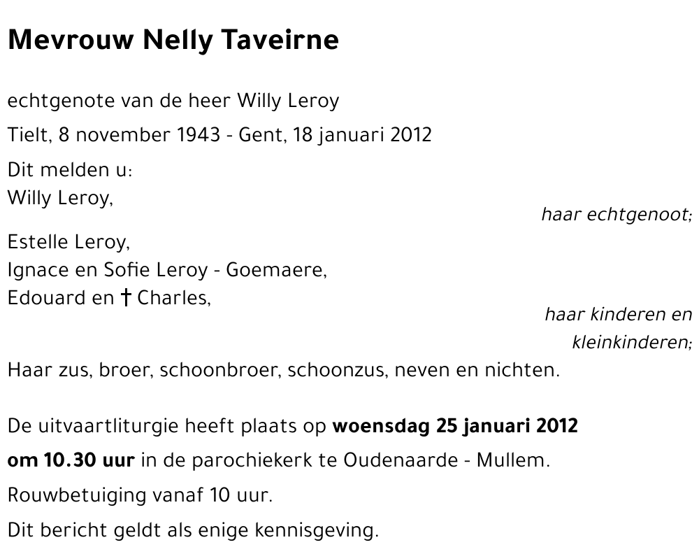 Nelly Taveirne