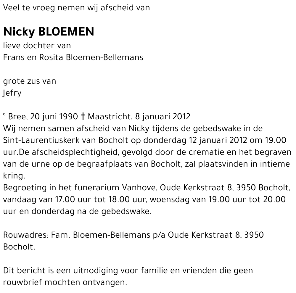 Nicky Bloemen