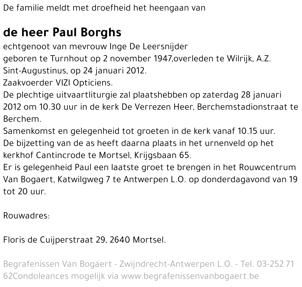 Paul Borghs