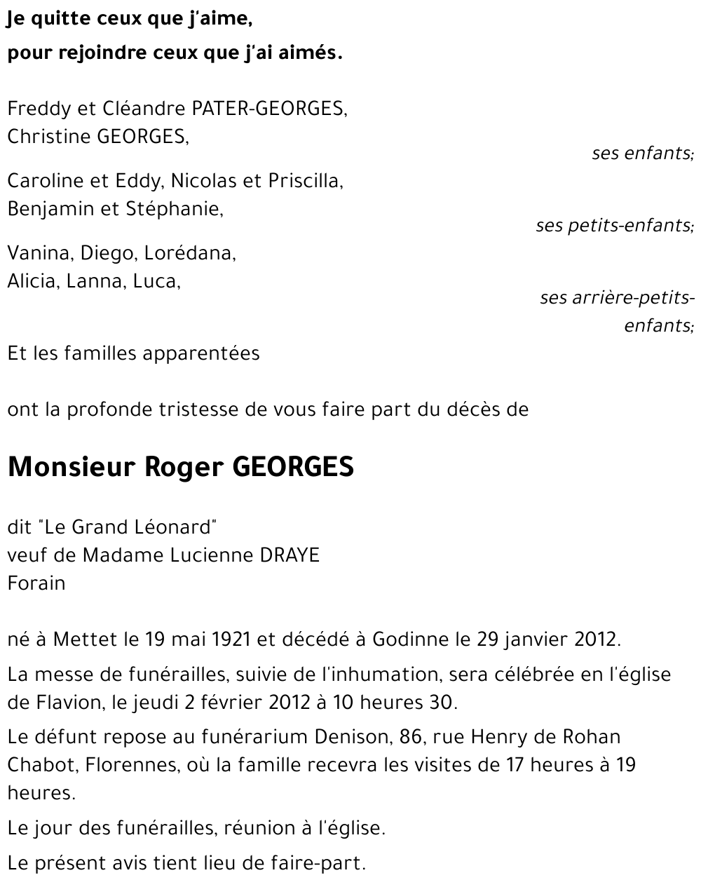 Roger GEORGES