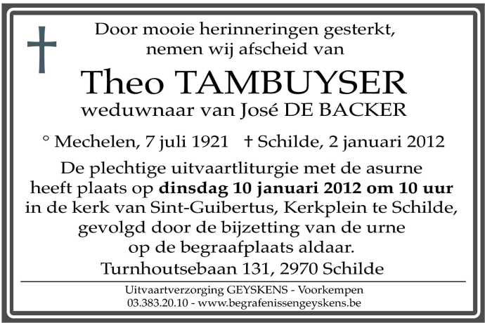 Theo Tambuyser