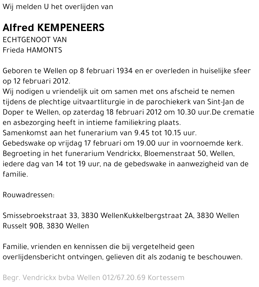 Alfred Kempeneers