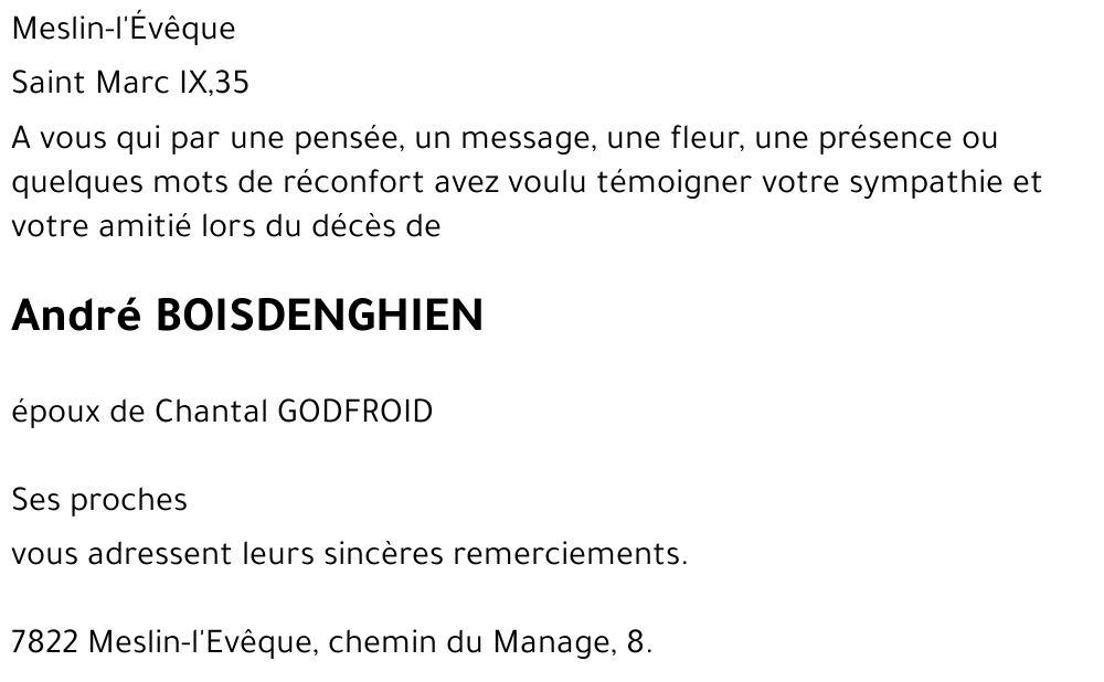 André BOISDENGHIEN