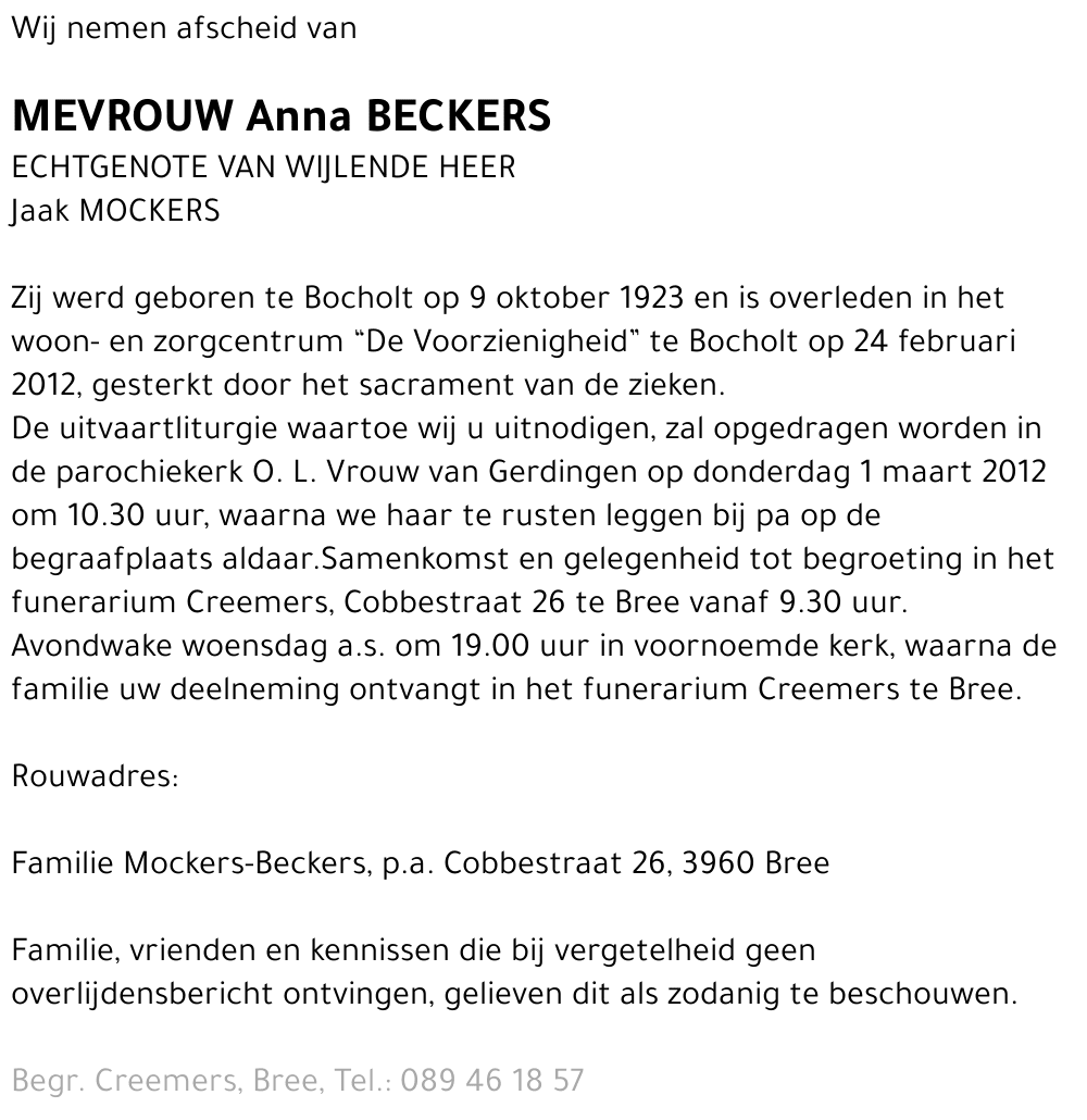 Anna Beckers