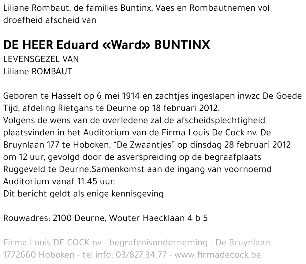 Eduard Buntinx