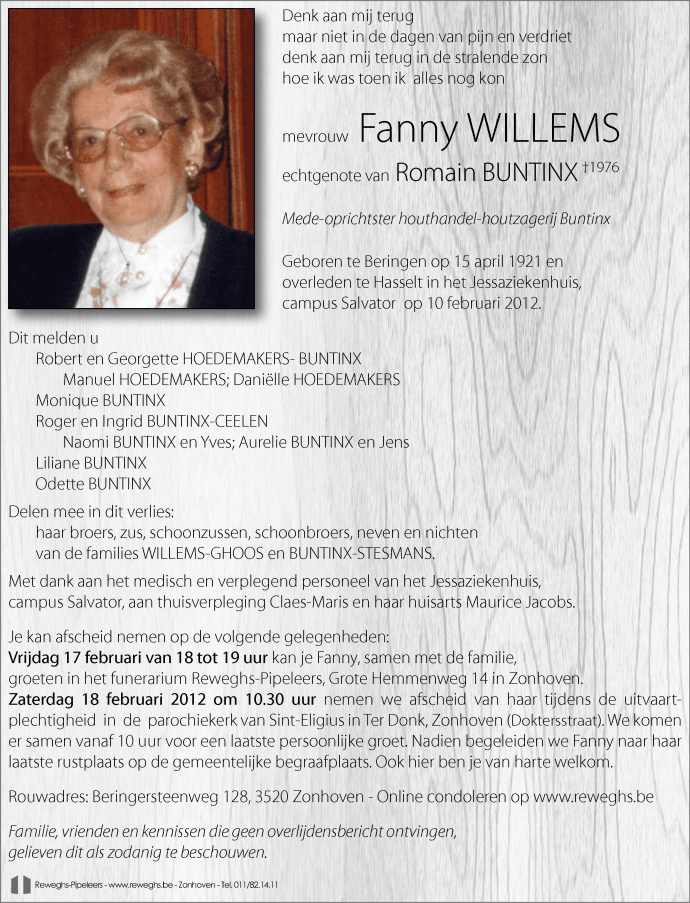 Fanny Willems