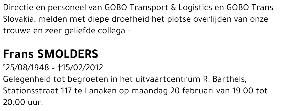 Frans Smolders