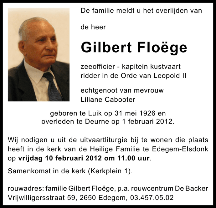 Gilbert Floëge