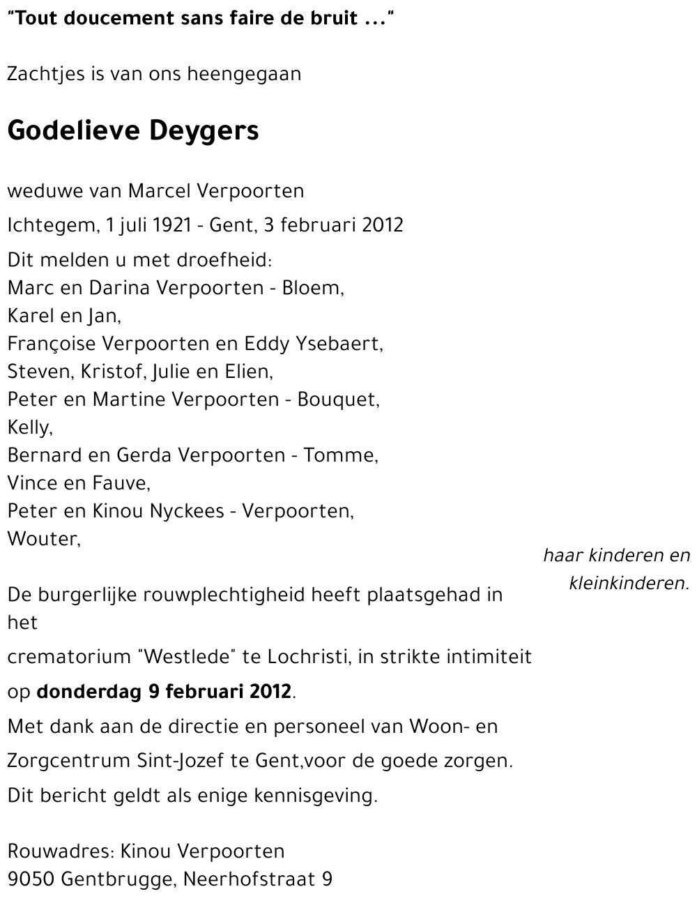 Godelieve Deygers