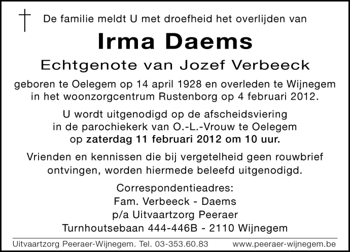 Irma Daems