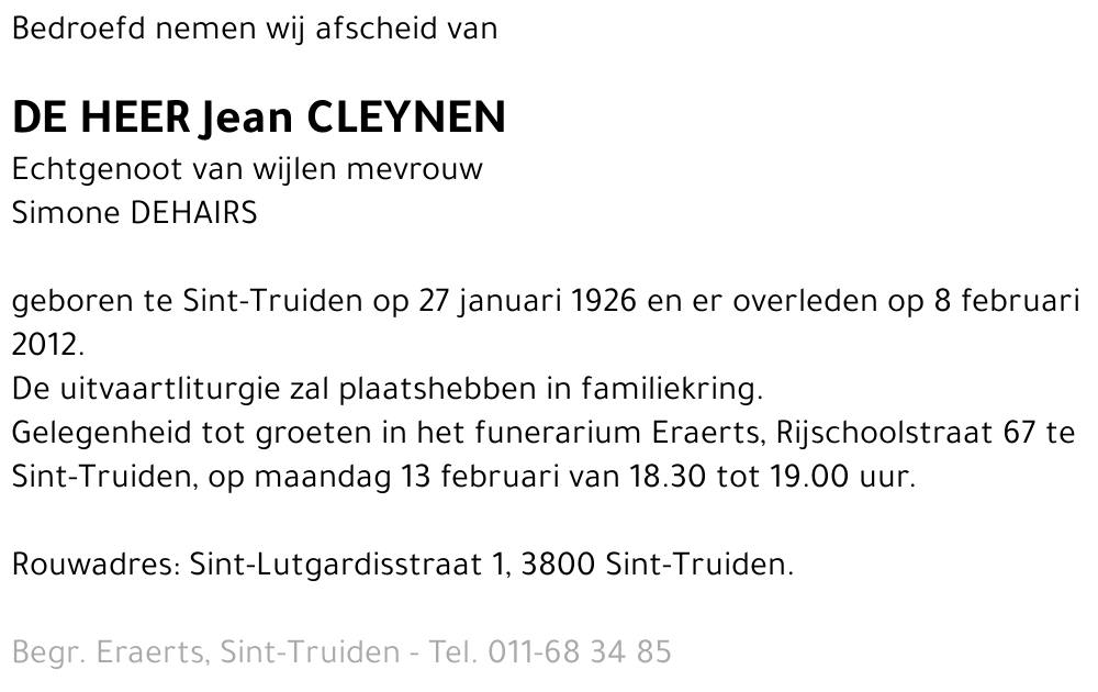 Jean Cleynen
