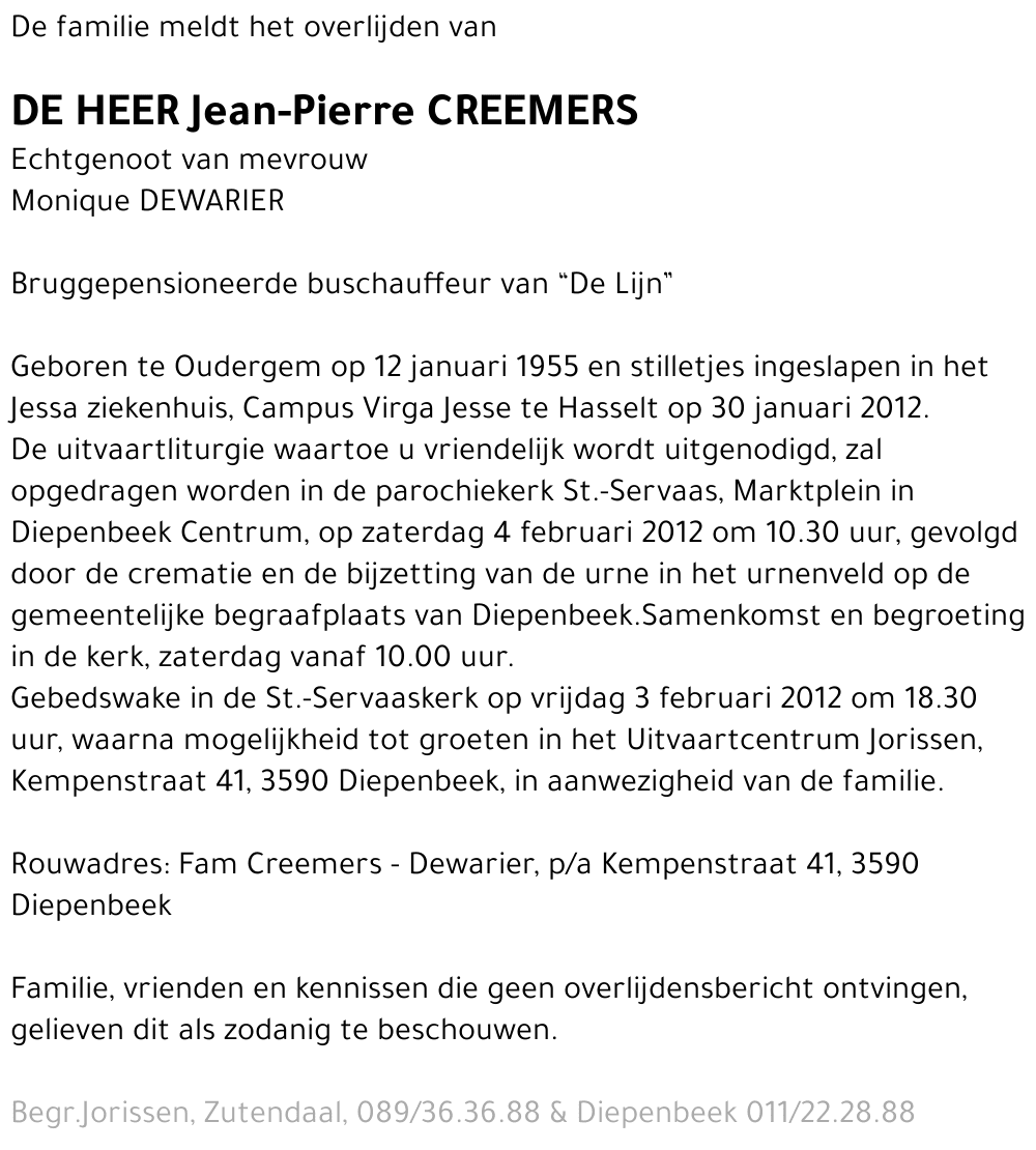 Jean-Pierre Creemers