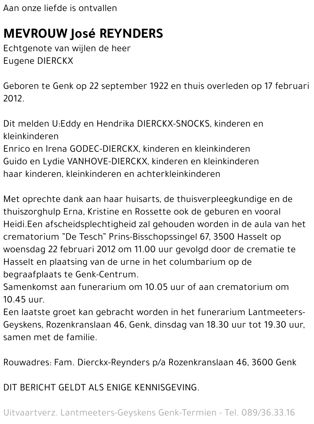 José REYNDERS