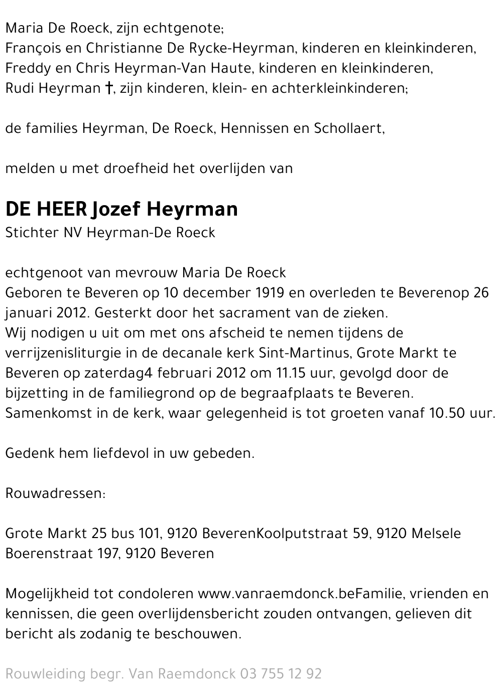 Jozef Heyrman