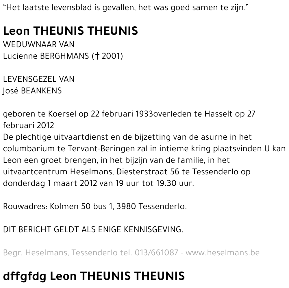Leon Theunis