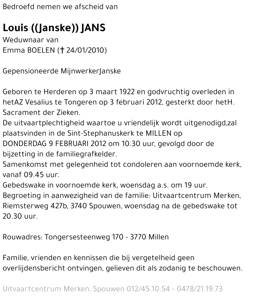 Louis JANS
