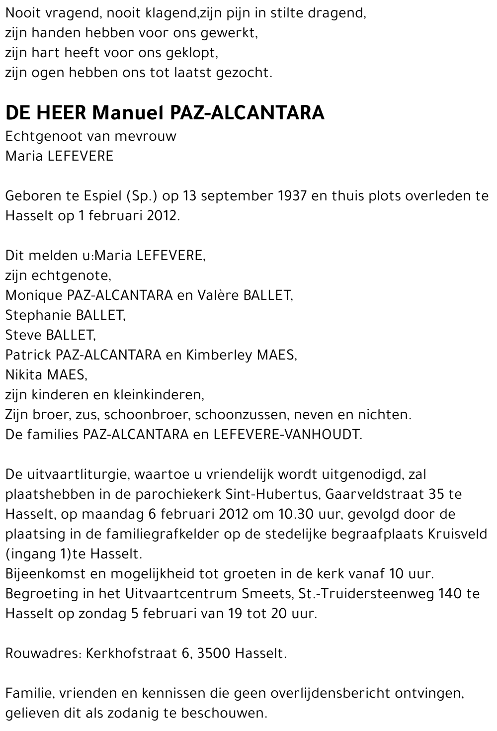 Manuel Paz-Alcantara