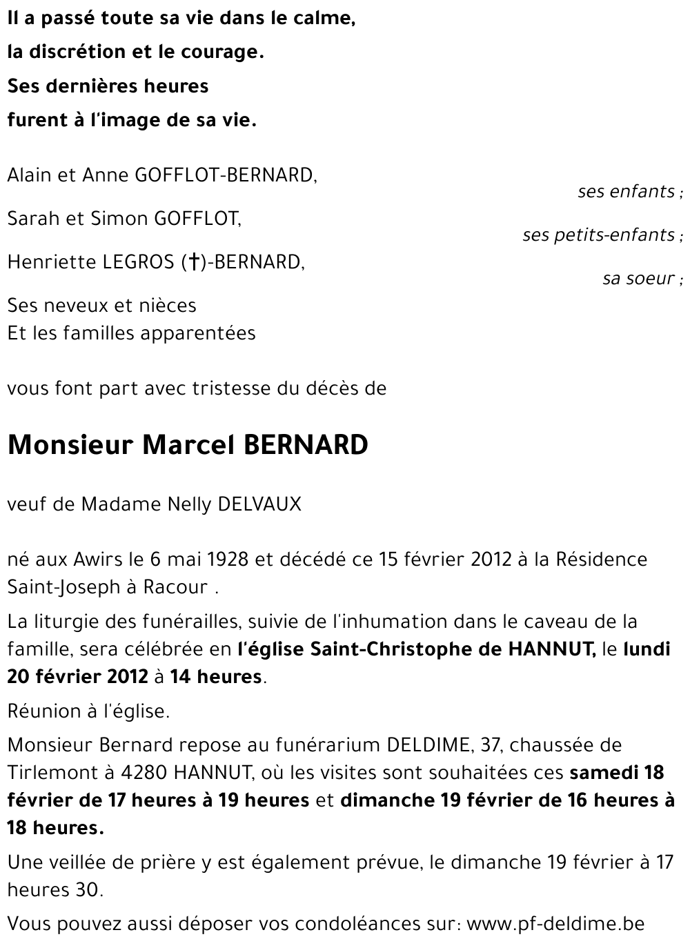 Marcel BERNARD