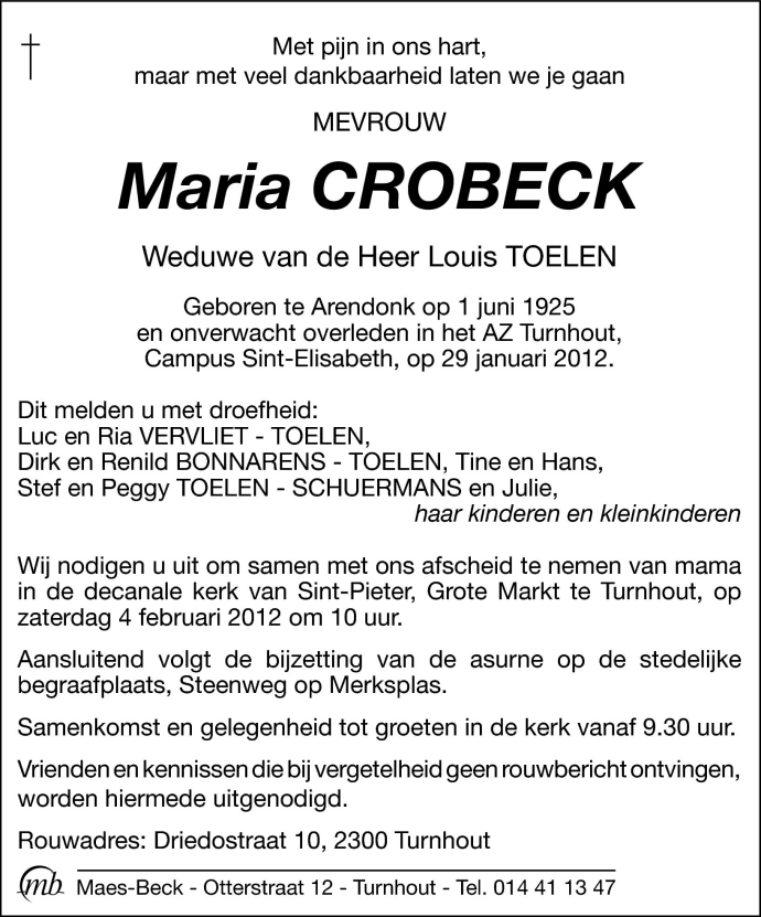 Maria Crobeck