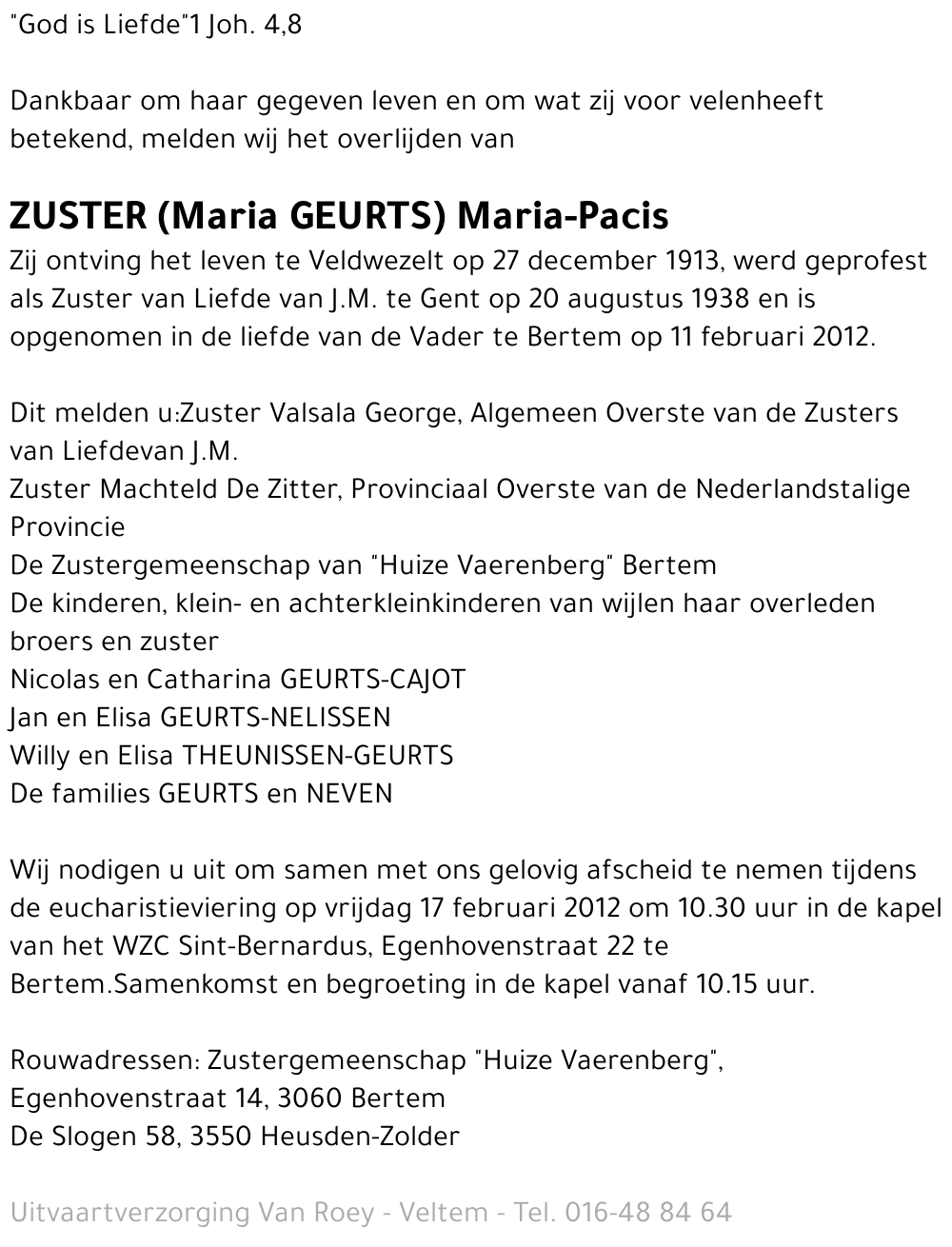 Maria Geurts