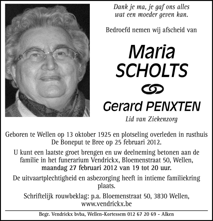 Maria Scholts