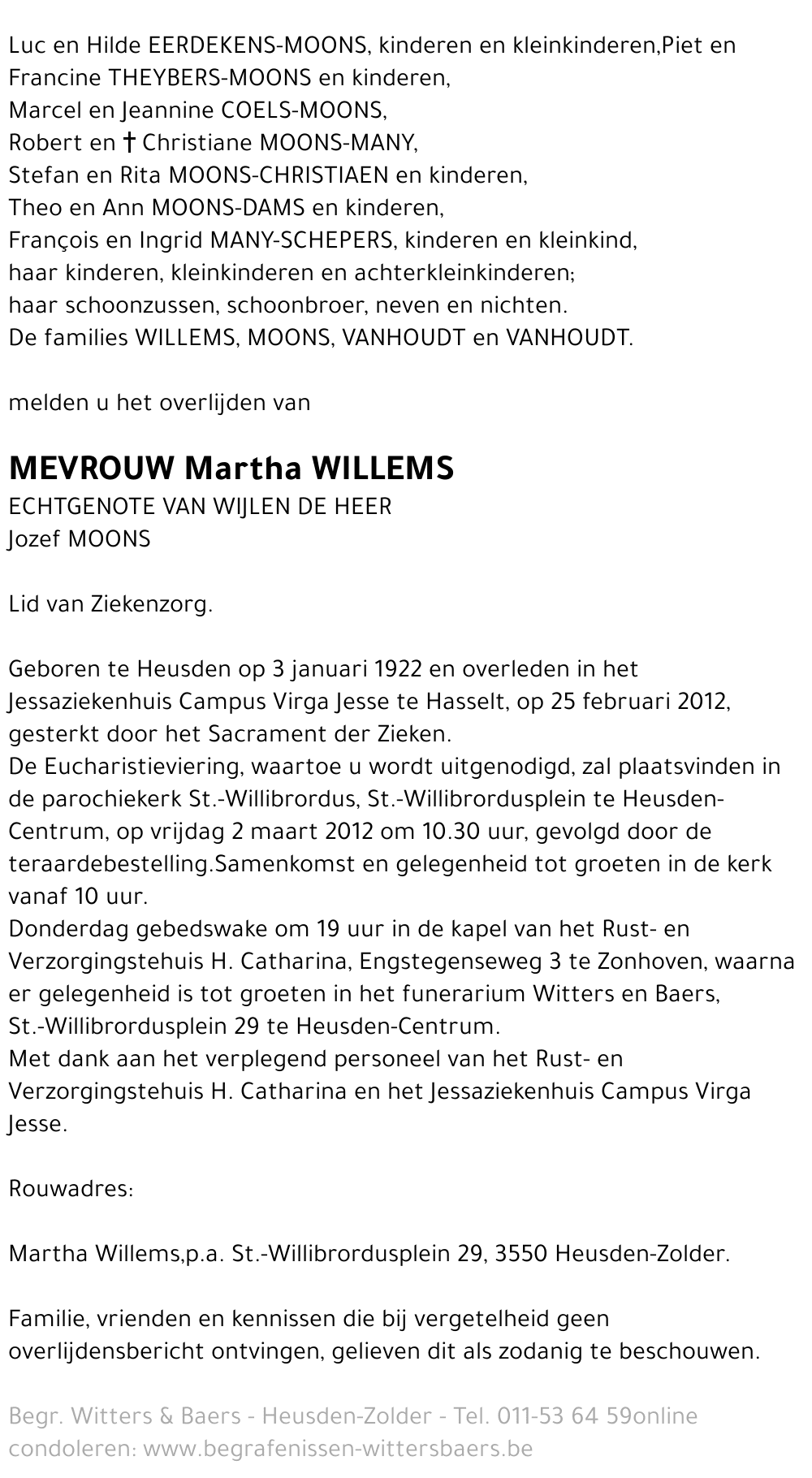 Martha Willems