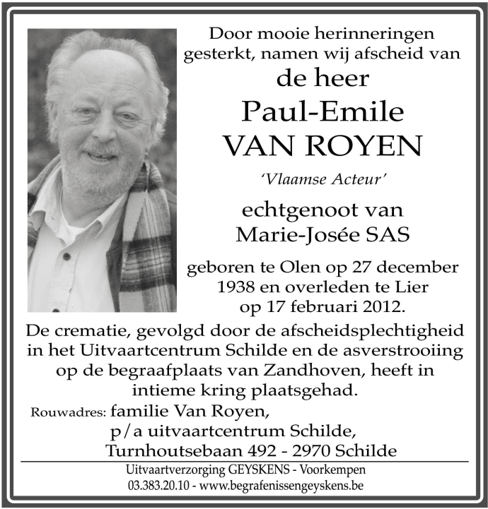 Paul-Emile Van Royen