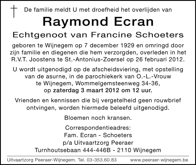 Raymond Ecran