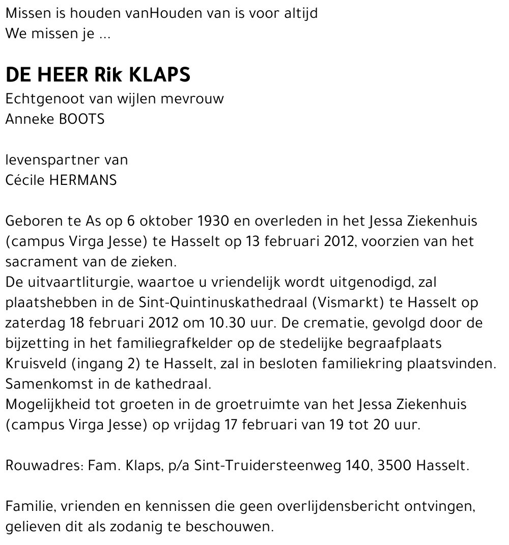 Rik Klaps
