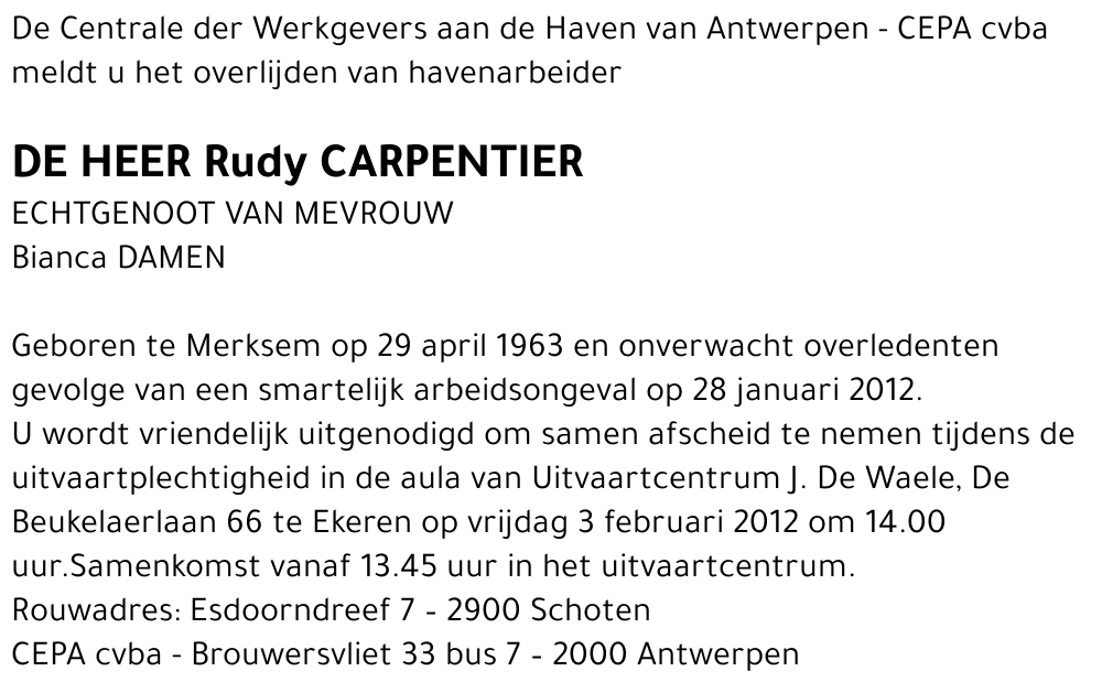 Rudy Carpentier