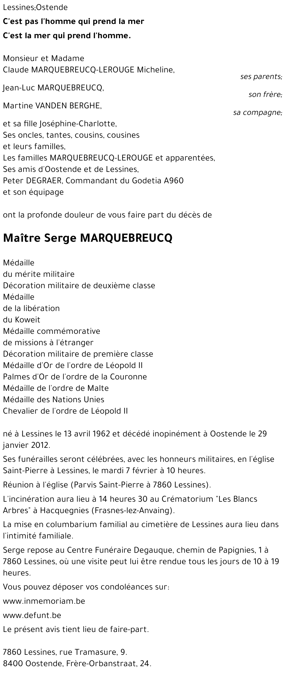 Serge MARQUEBREUCQ