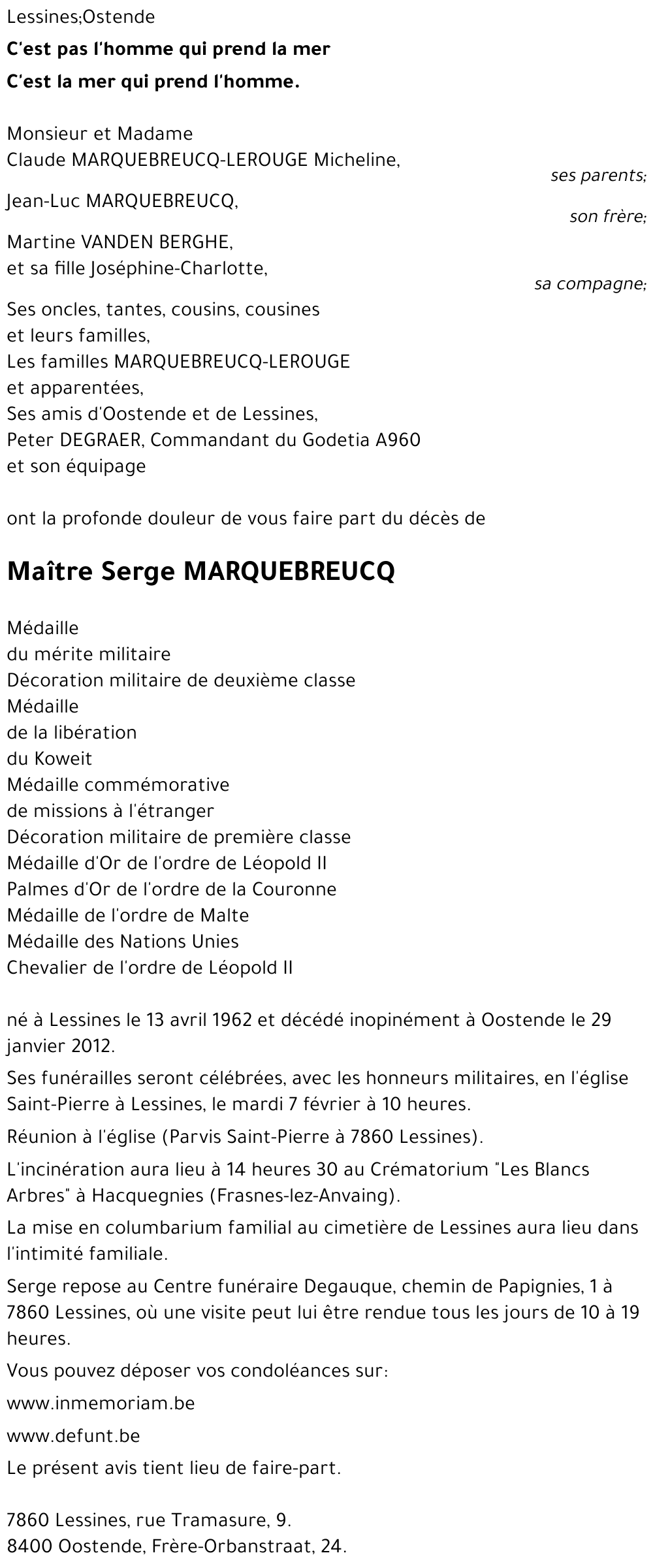 Serge MARQUEBREUCQ