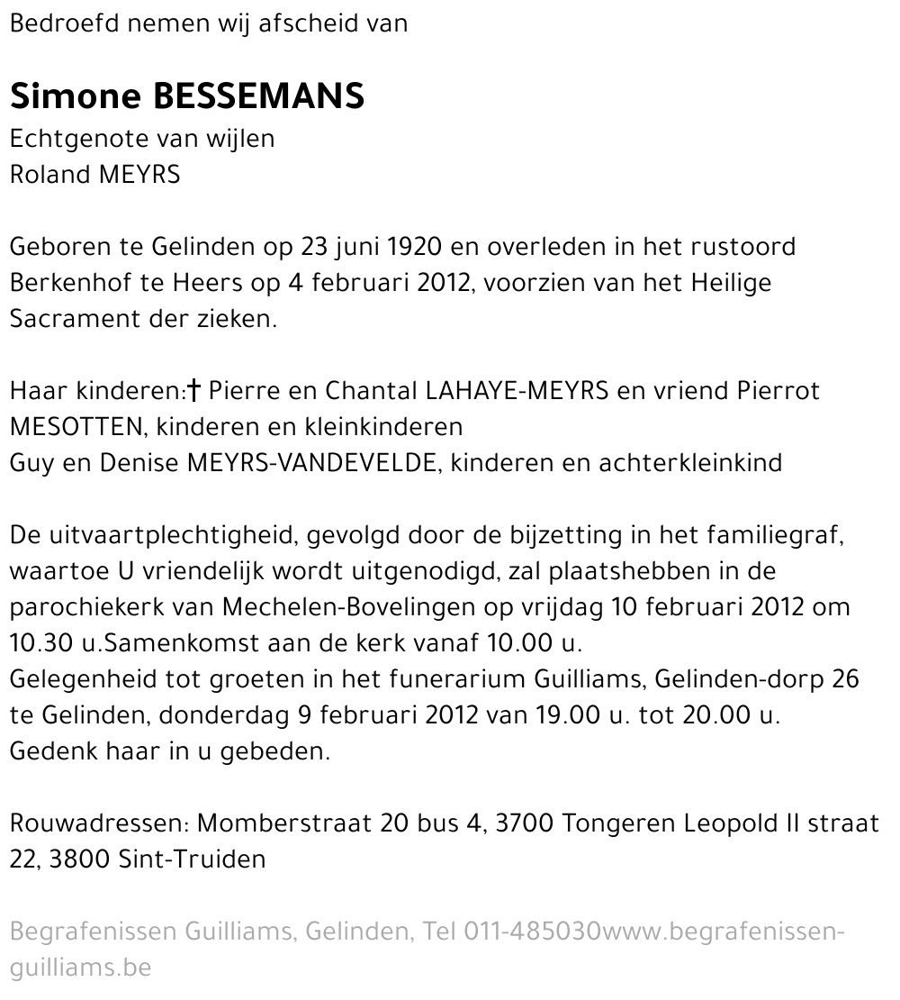 Simone Bessemans