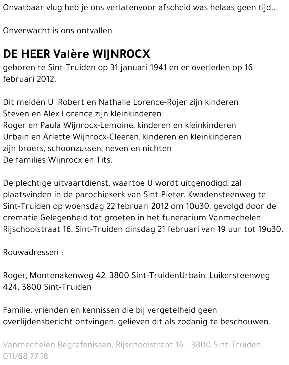 Valère Wijnrocx