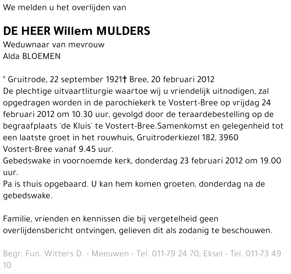 Willem Mulders